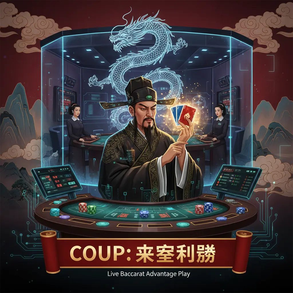 Live dealer baccarat strategies - Coup